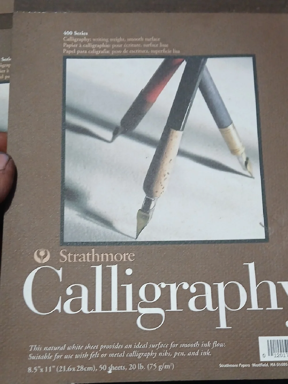 Lit of 3 Strathmore Calligraphy Pad & Japanese Calligraphy Book - Black/Red